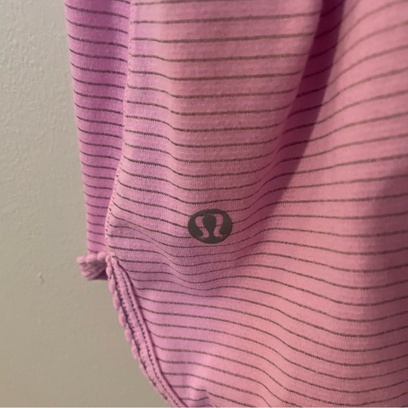 Pink Lululemon Razor Back Tank Top - Picture 3 of 3
